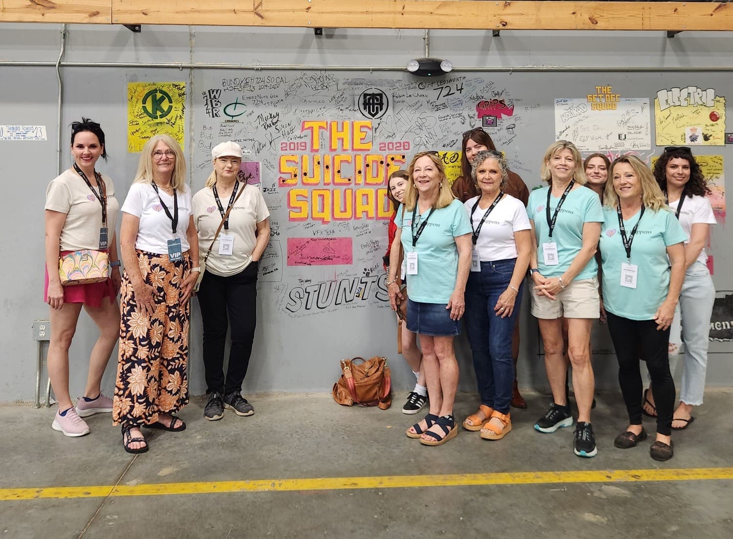 Split Happens team at the Trilith soundstage