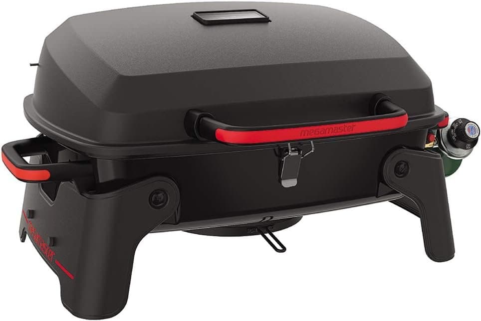 Megamaster 1 Burner Portable Gas Grill for Camping, Outdoor Cooking